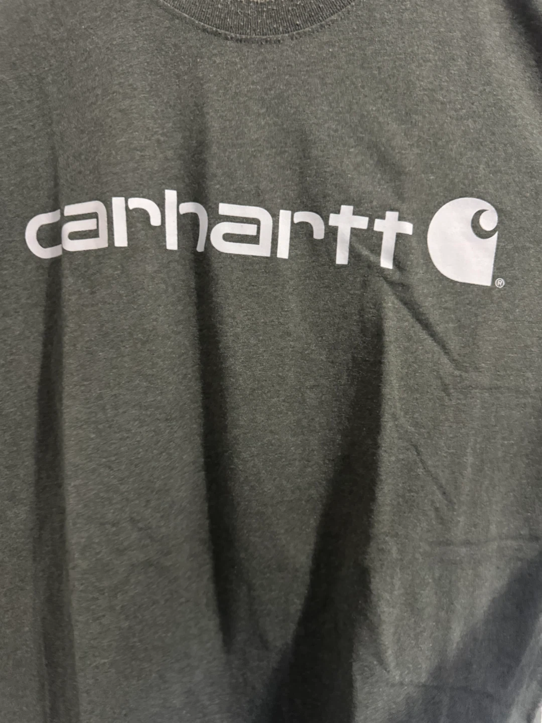 Carhartt K195 Logo Gray Shirt (Large) - photo 4