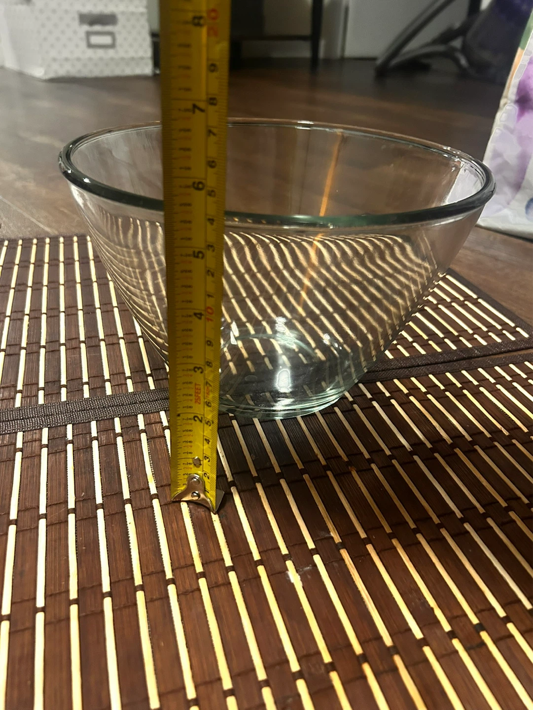 Set of 2 glass mixing bowls - photo 4
