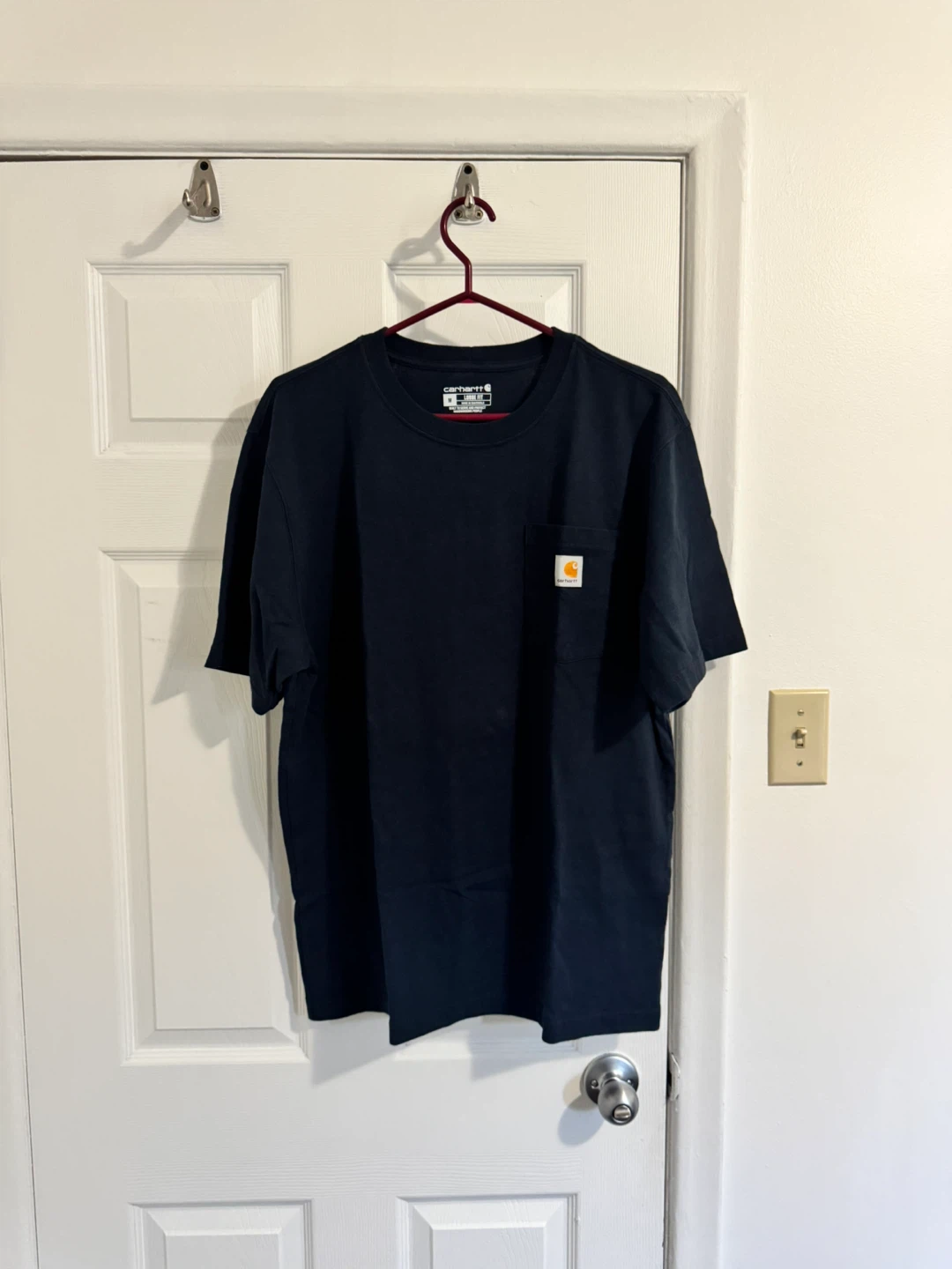 Carhartt k87 Workwear Pocket Tee Blue (Medium)