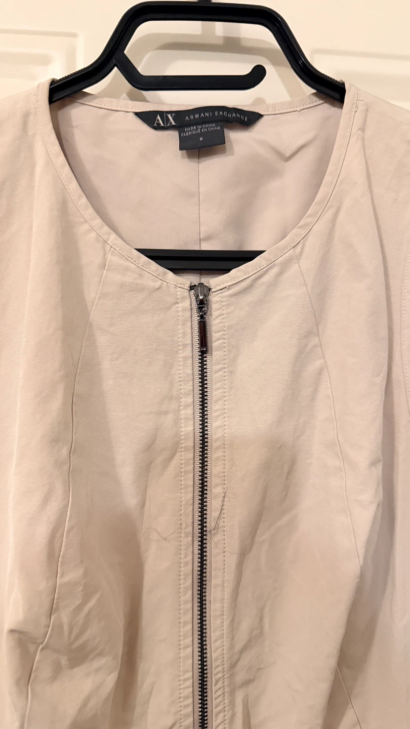 Armani Exchange Zip-Front Dress. size S - photo 3