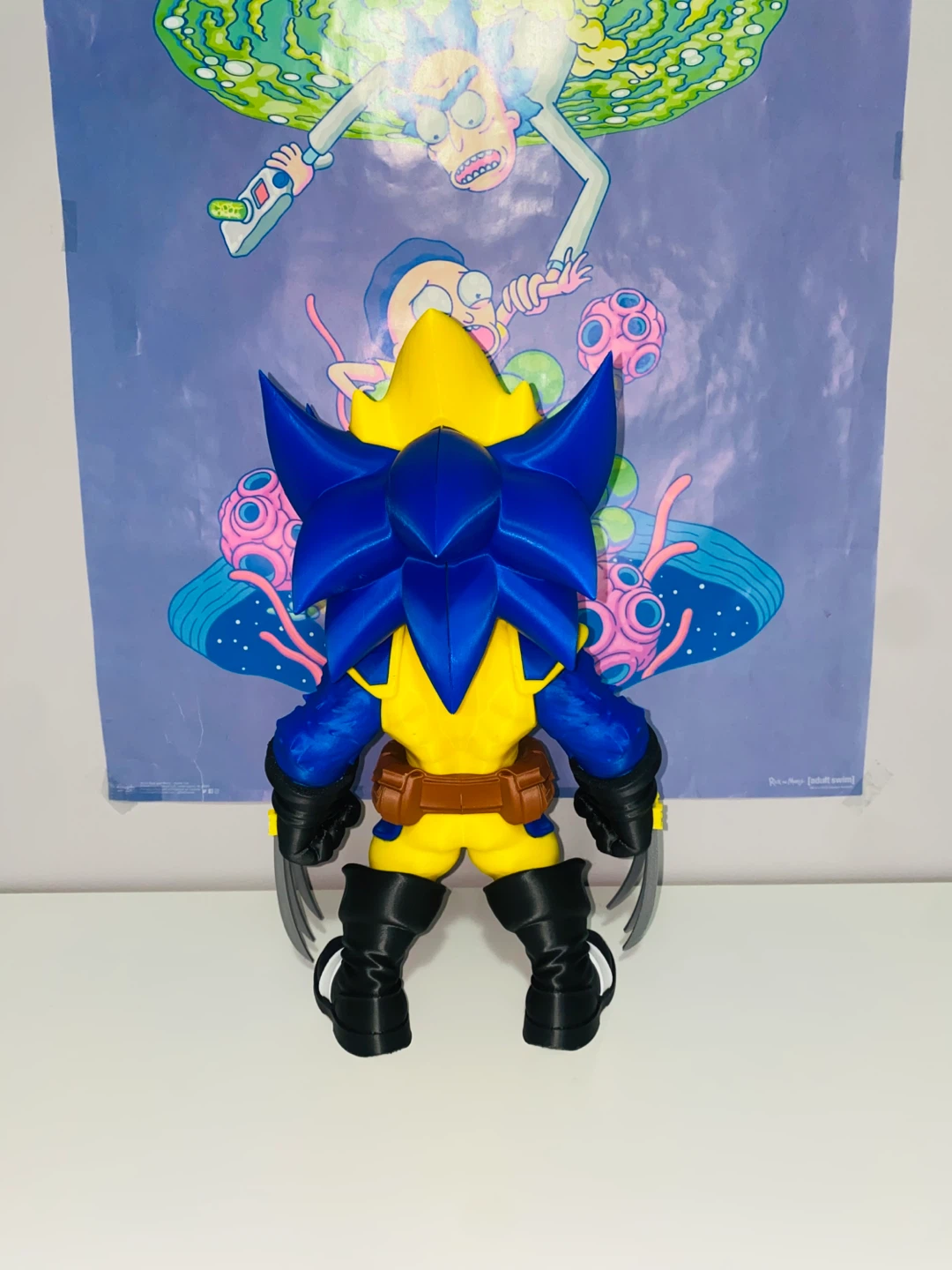 Sonic x Wolverine Custom 3D Printed Figure | 15.5” - photo 3