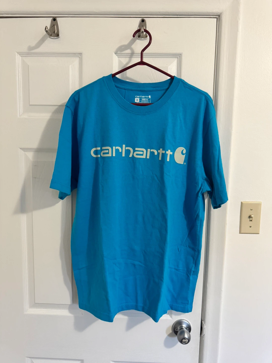 Carhartt K195 Logo Shirt Blue (medium)