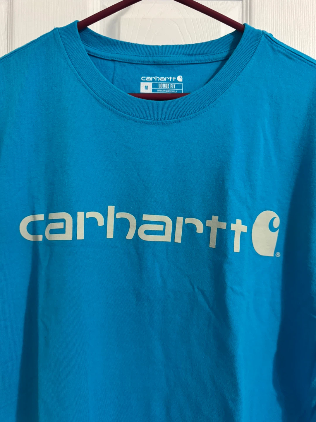 Carhartt K195 Logo Shirt Blue (medium) - photo 2