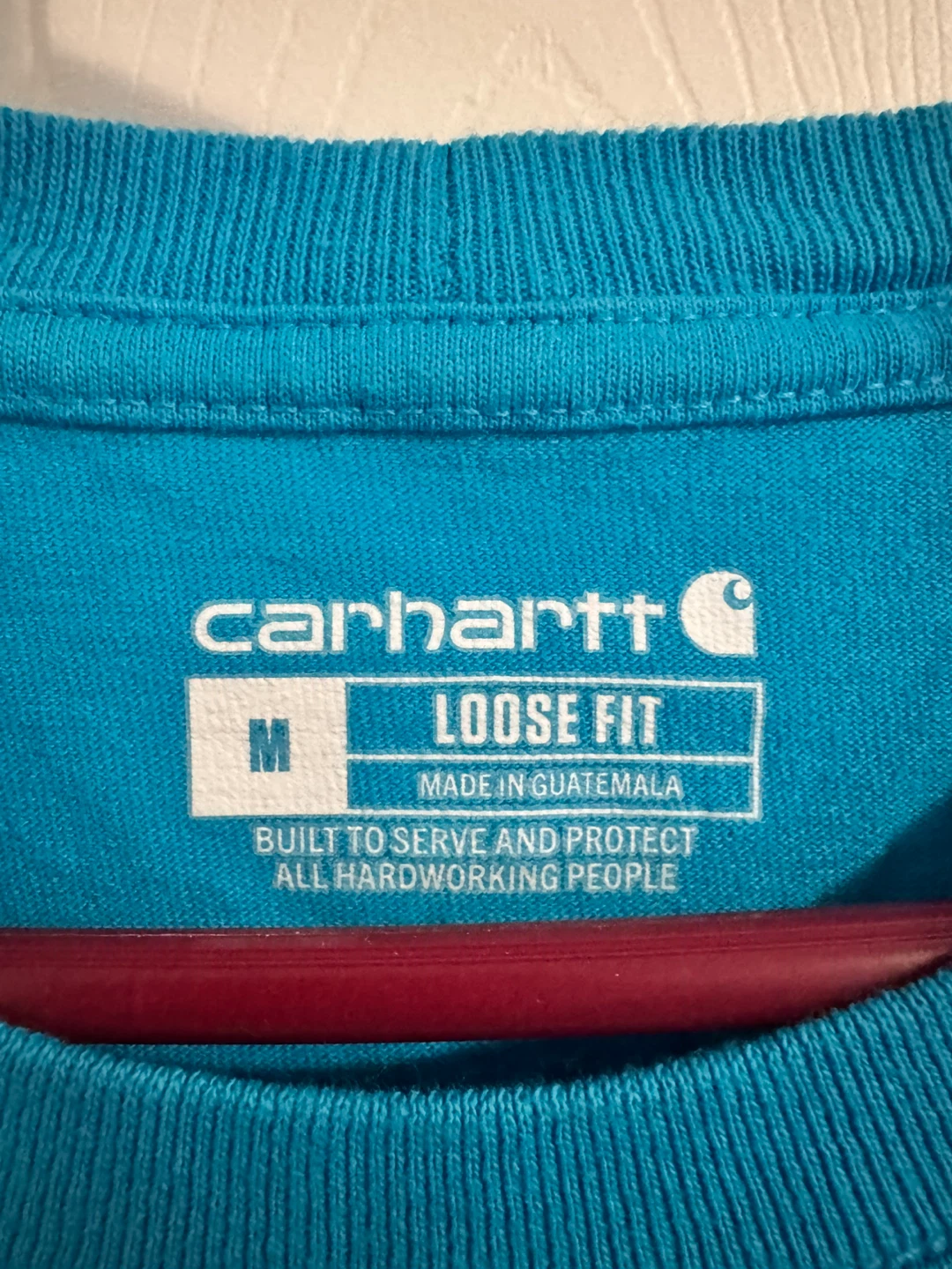 Carhartt K195 Logo Shirt Blue (medium) - photo 3
