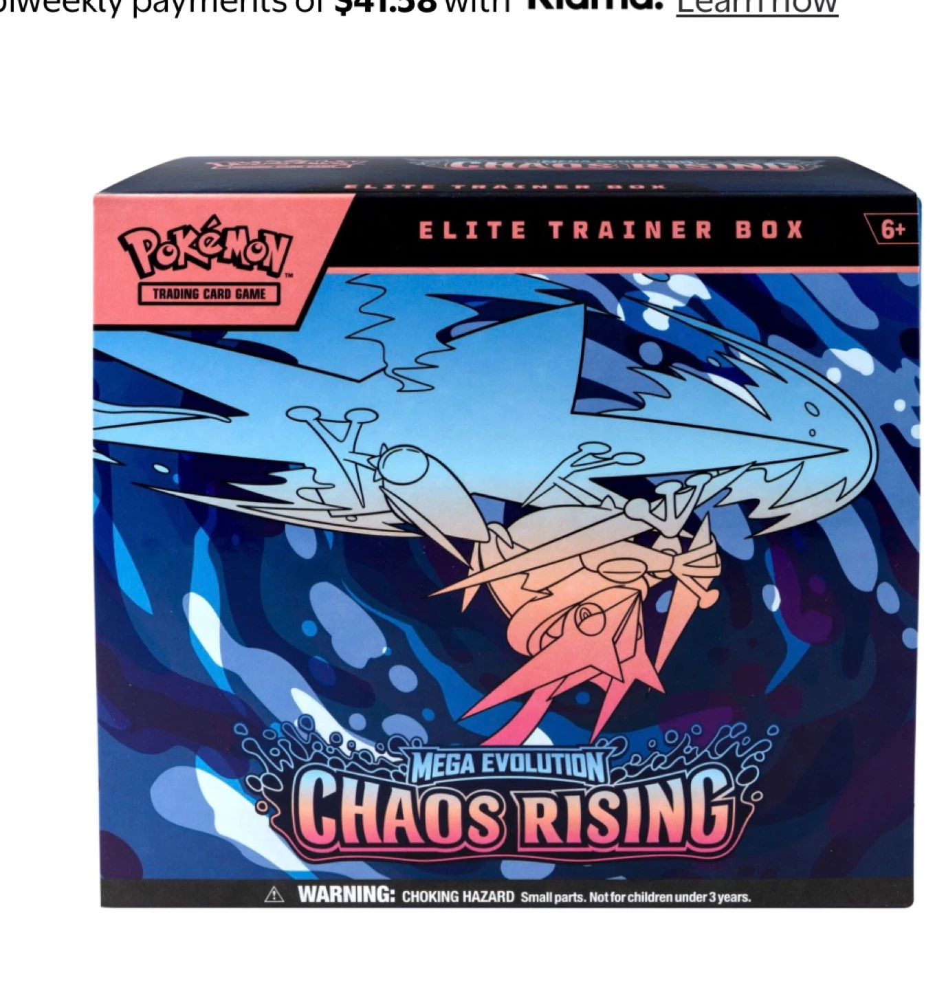Pokémon TCG Mega Evolution Chaos Rising Booster Bundle