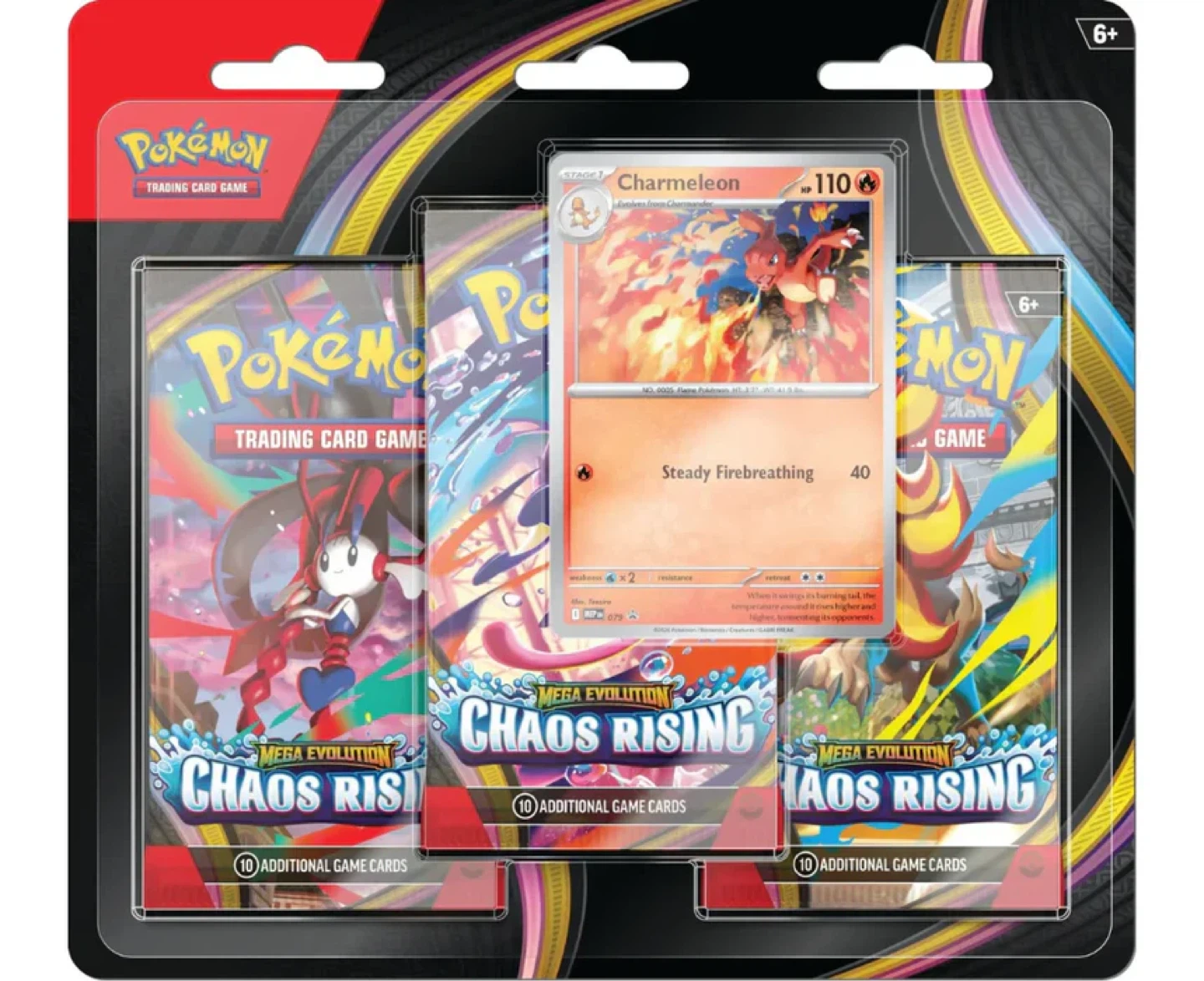 Pokémon TCG Mega Evolution Chaos Rising Booster Bundle - photo 3