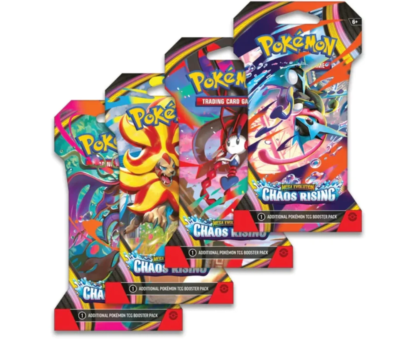 Pokémon TCG Mega Evolution Chaos Rising Booster Bundle - photo 5
