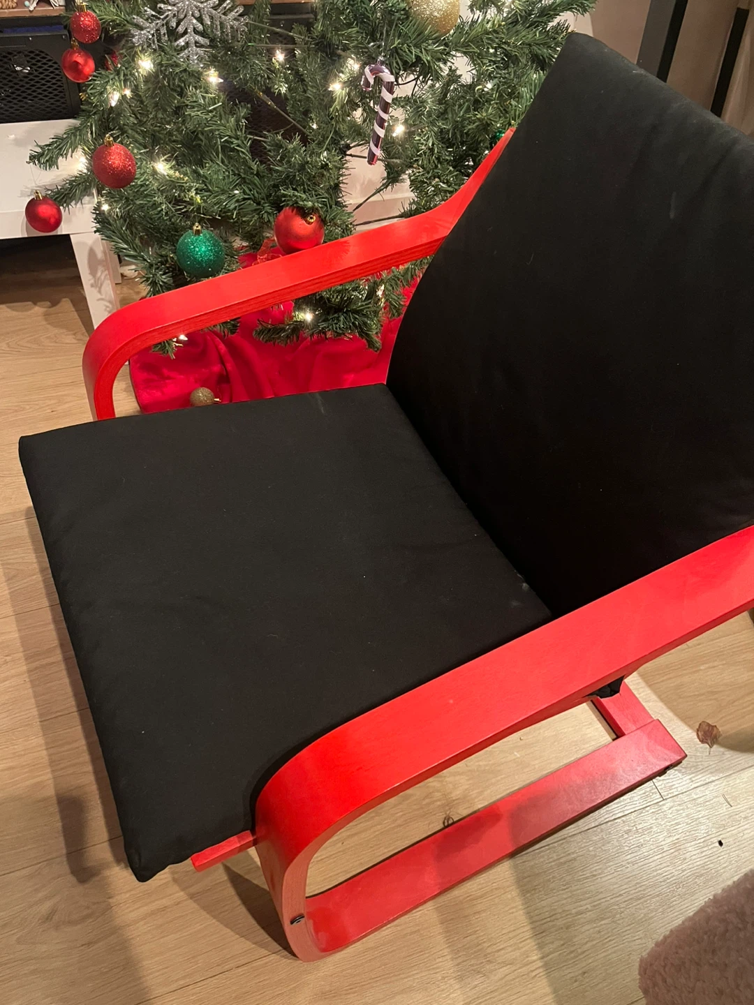 Ikea Red Accent Chair