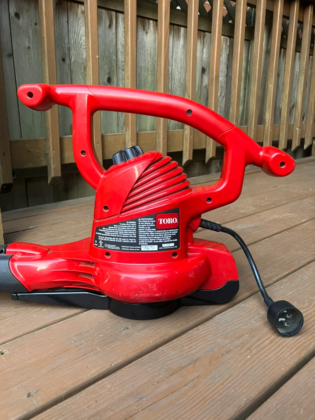Toro Ultra 3-In-1 Electric Blower/Vac/Mulch - 235 Mph - photo 5