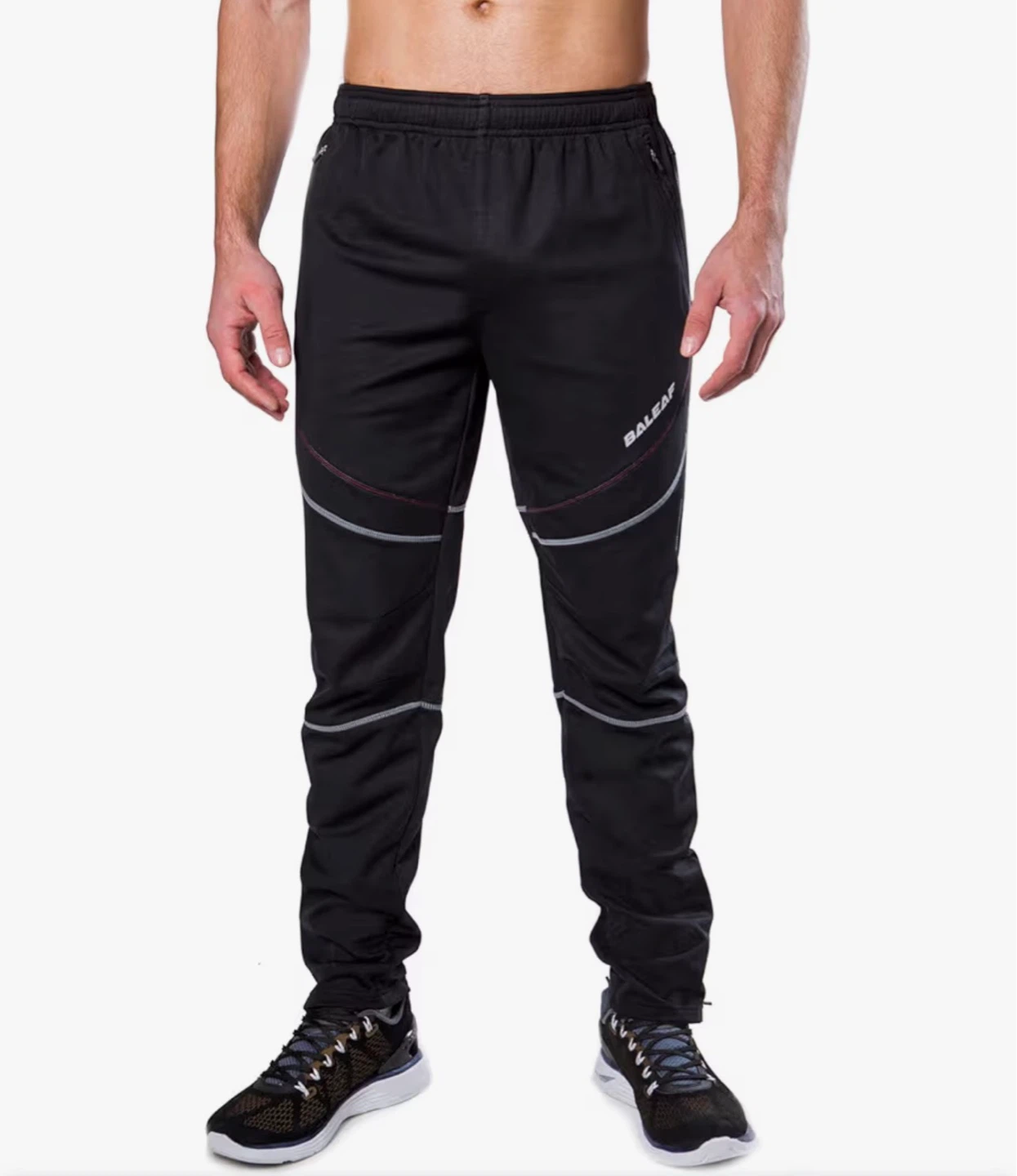 BALEAF Men's Black Cycling Pants - photo 2
