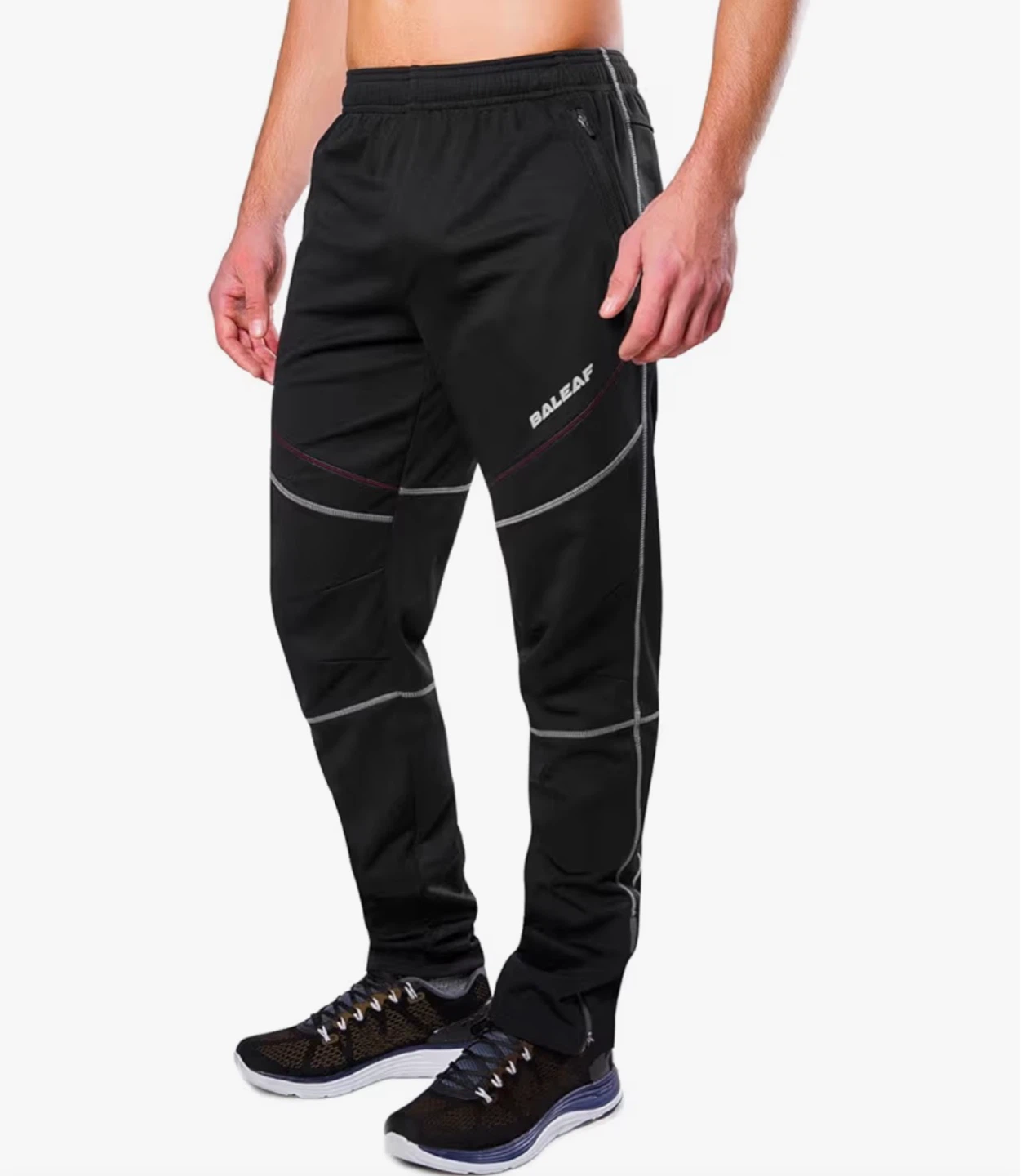 BALEAF Men's Black Cycling Pants