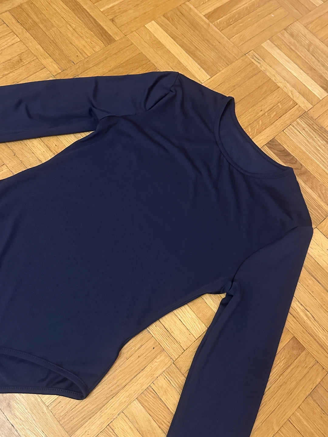 Navy Long Sleeve Bodysuit - photo 2