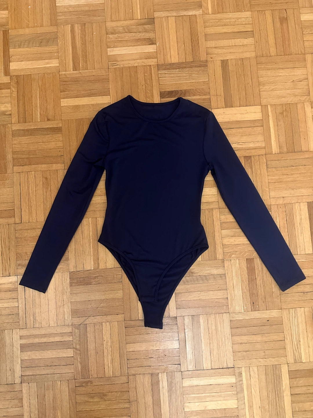 Navy Long Sleeve Bodysuit