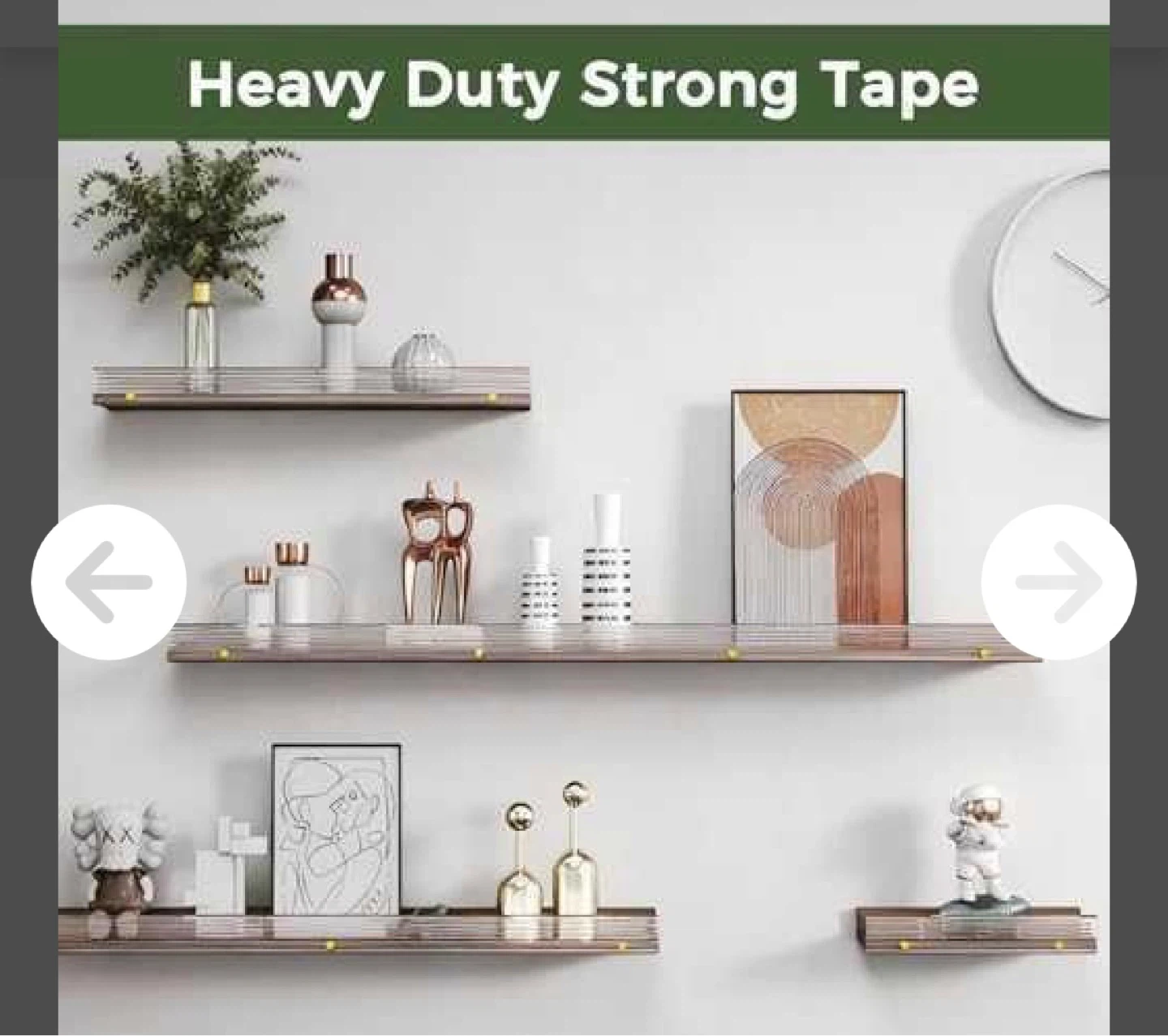 SWRT Heavy Duty Double Sided Tape 10 ft x 1.18 Inch x 0.08 Inch - photo 2