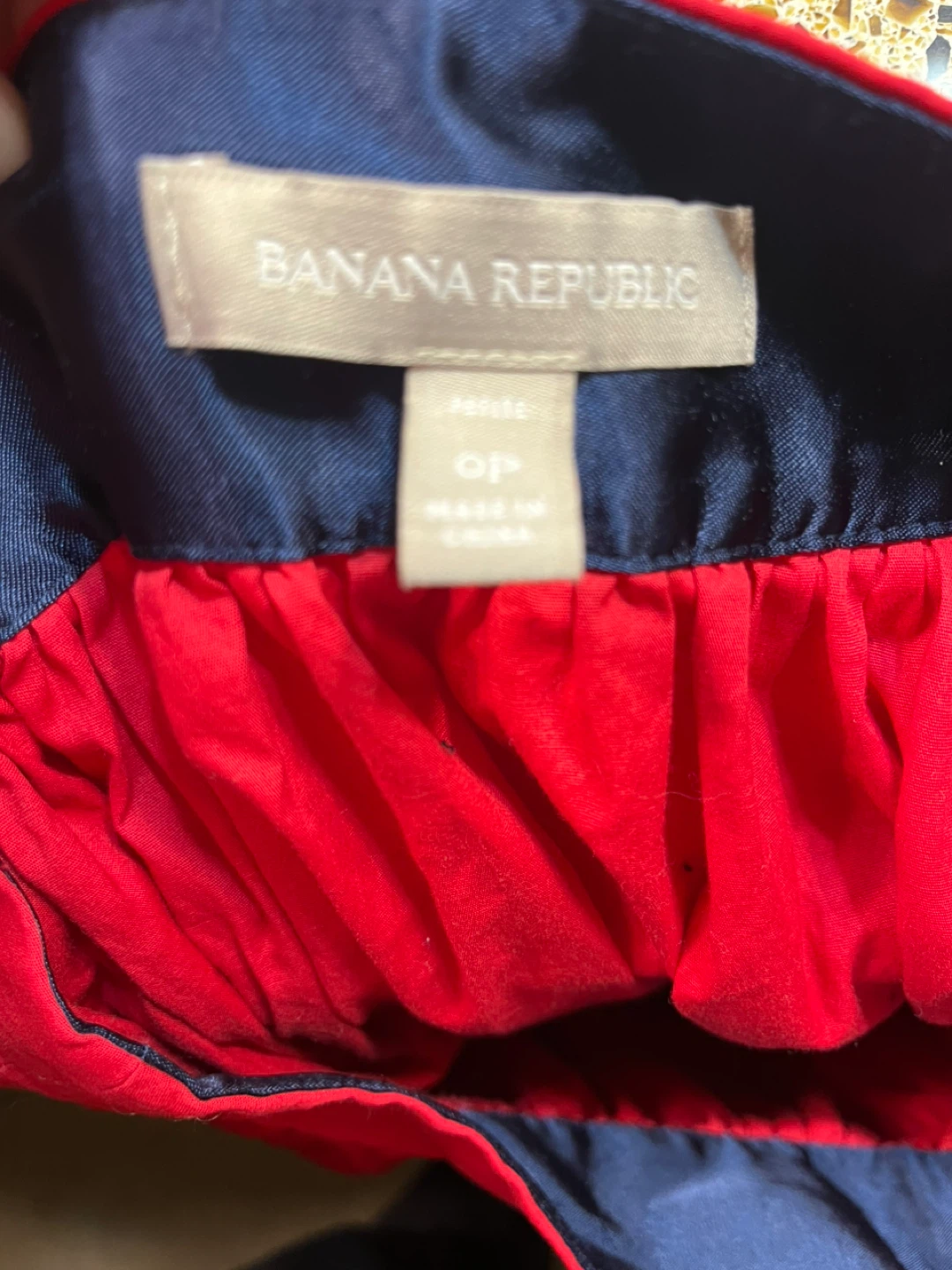 Banana Republic Red Petite Skirt - photo 2
