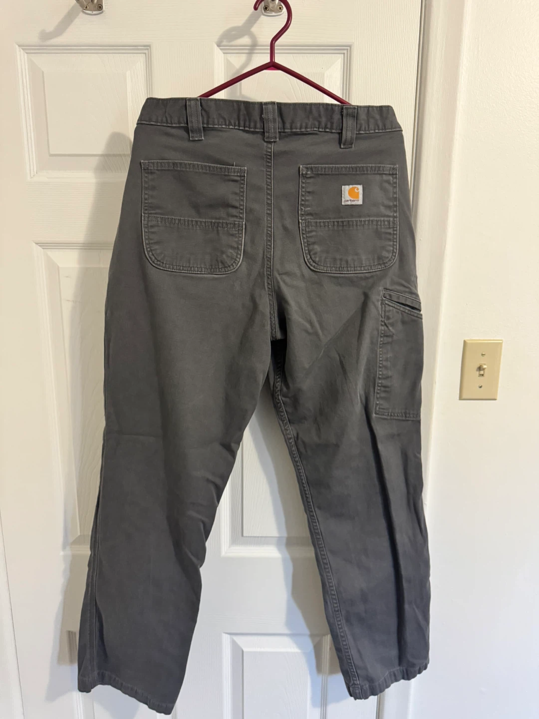Carhartt Relaxed Fit Work Pants Grey (34x32) - photo 5