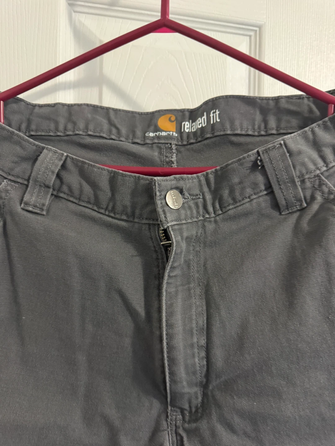 Carhartt Relaxed Fit Work Pants Grey (34x32) - photo 2