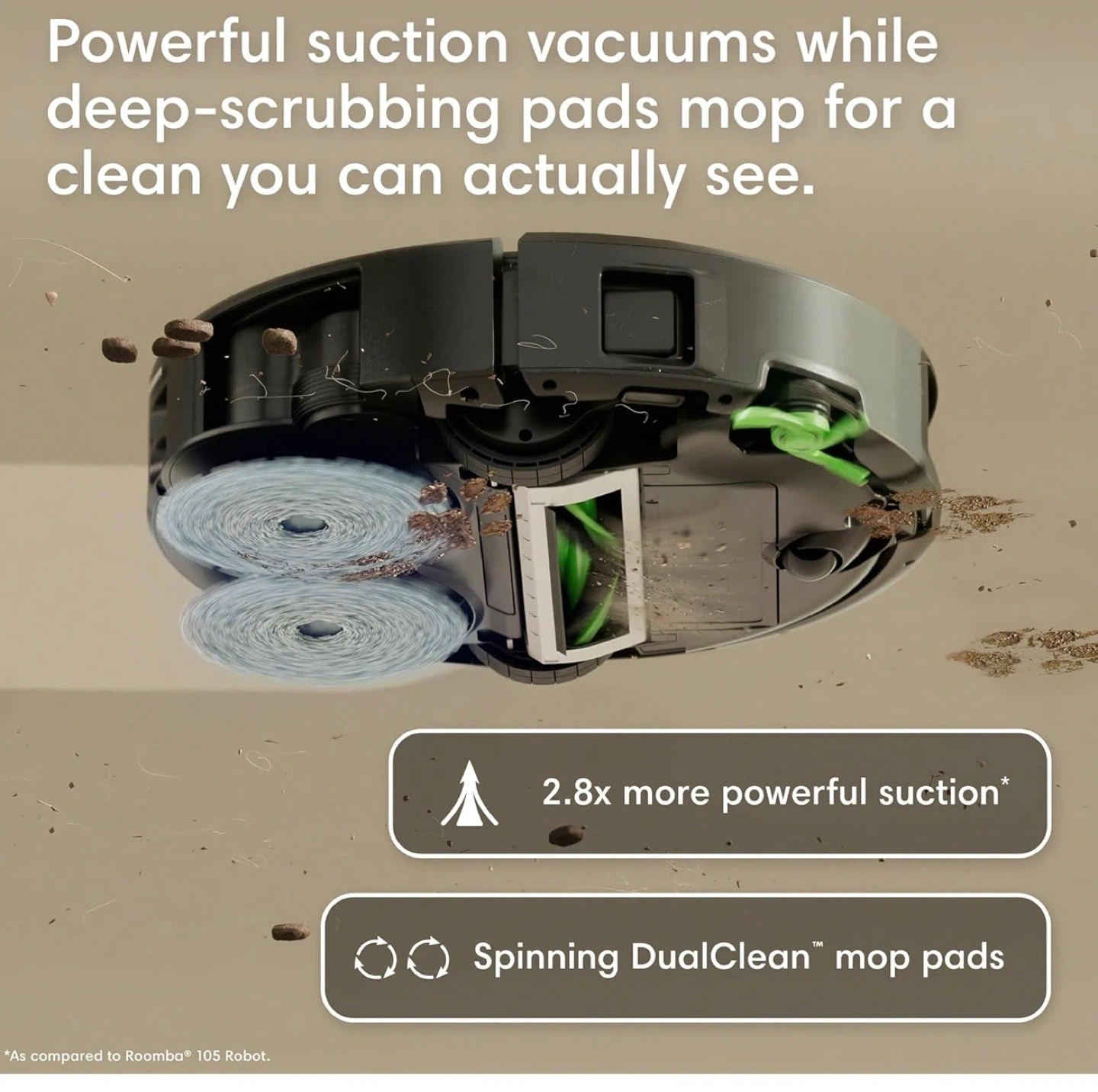 iRobot Roomba Plus 415 X Combo Robot + AutoWash Dock - photo 3