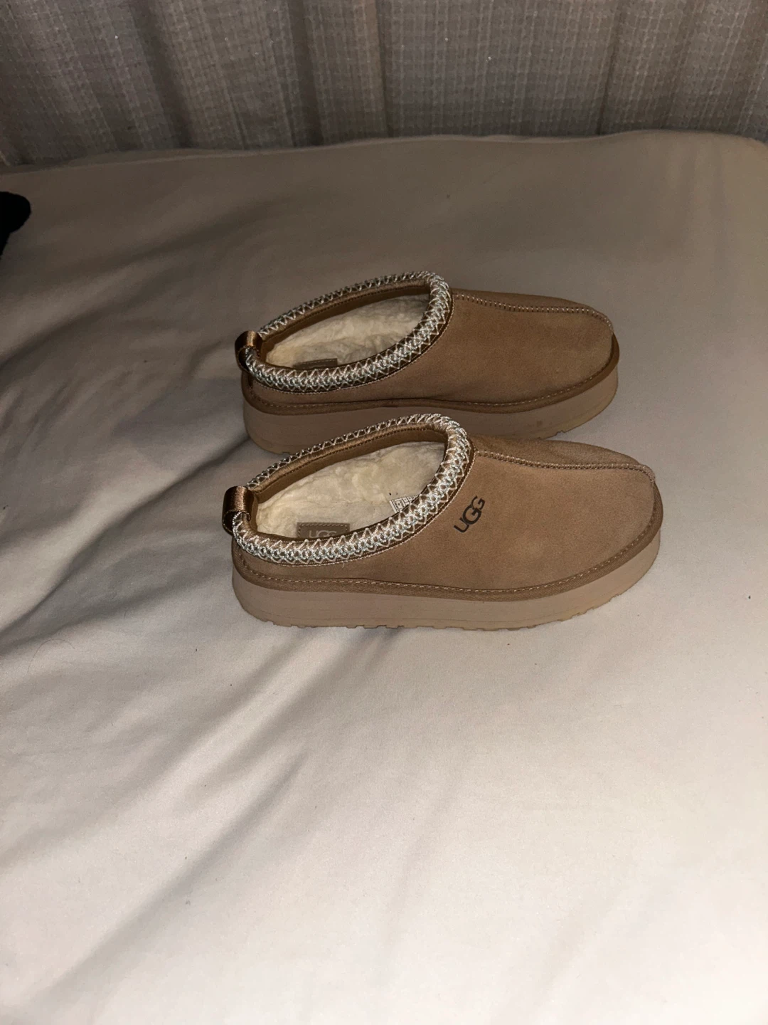 UGG Tasman Platform Slippers - Tan - photo 4