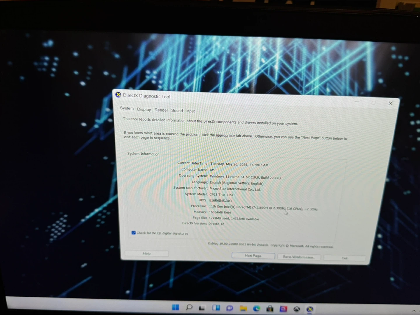 MSI GF63 Thin Gaming Laptop Black - photo 4