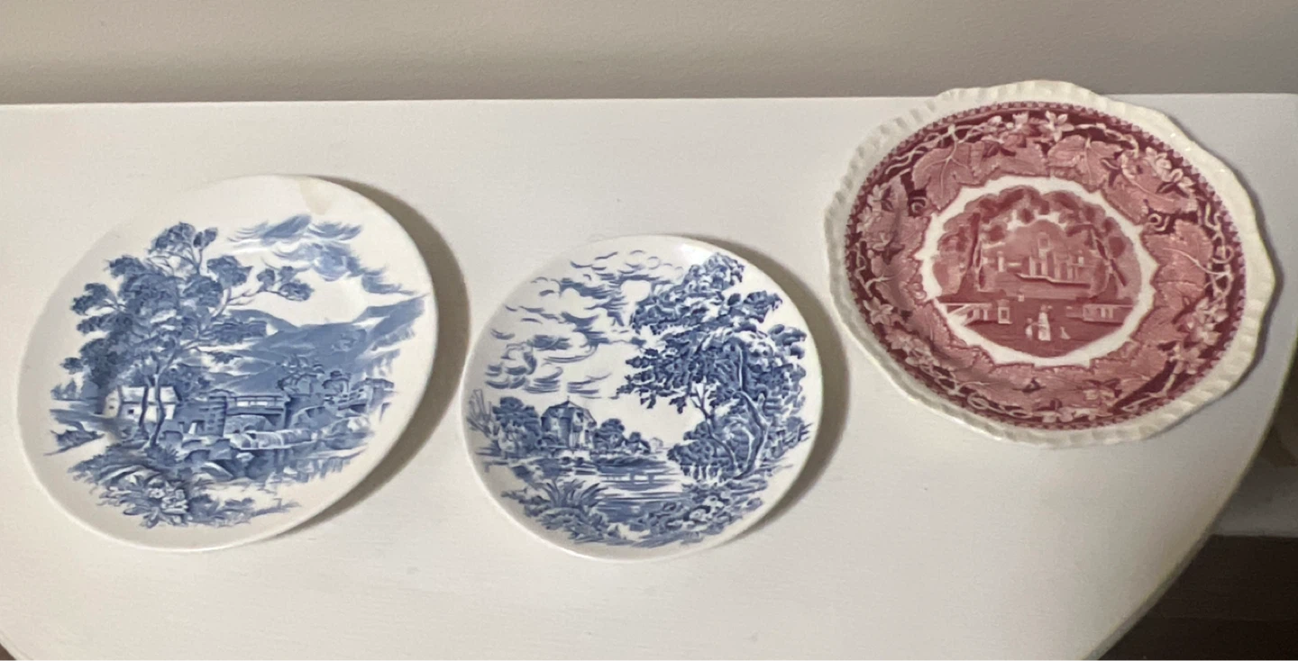 Vintage Plates - 3