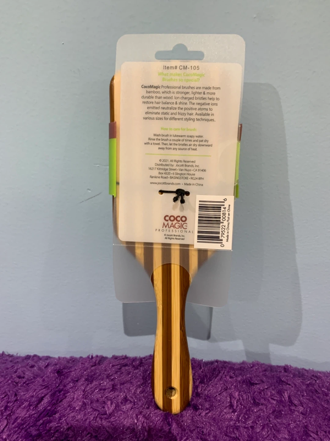 Coco & Magic Bamboo Paddle Brush - photo 2