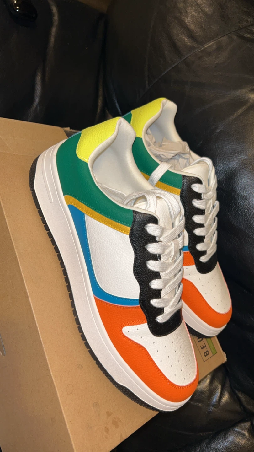 Colourful Platform Sneakers - photo 4