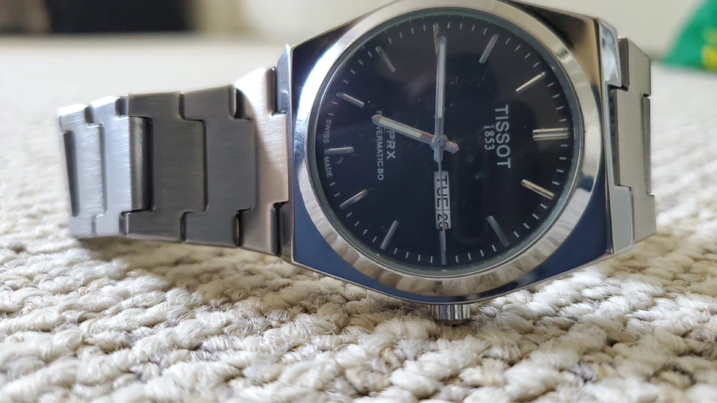 Tissot PRX Powermatic 80 Replica – Premium Quality – Black Dial - photo 3