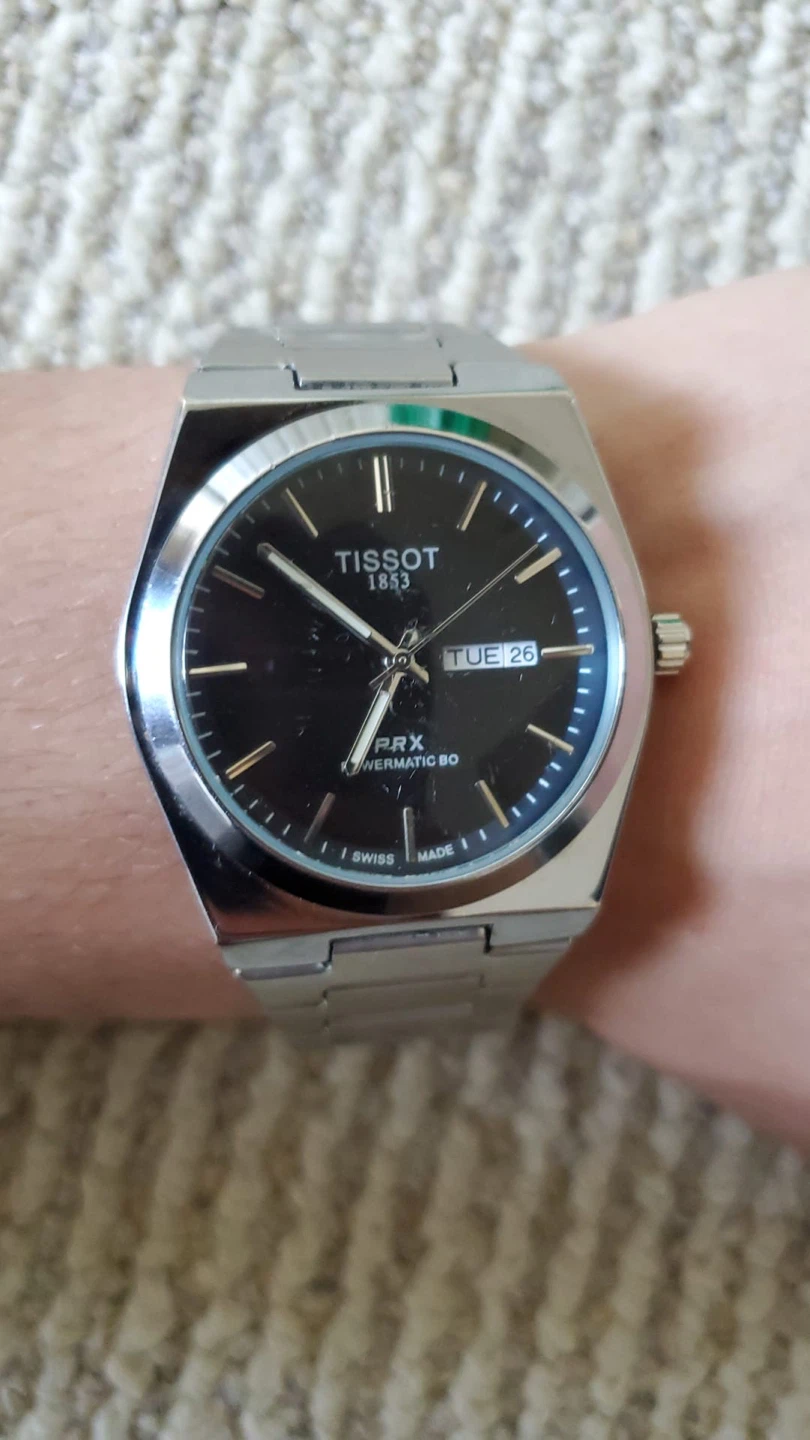 Tissot PRX Powermatic 80 Replica – Premium Quality – Black Dial