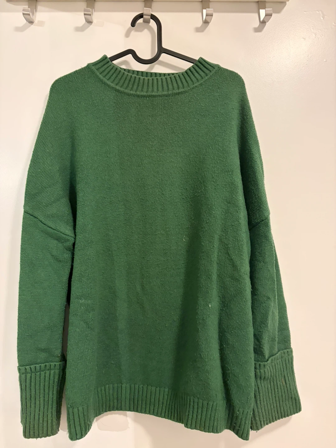MOUSSY / Green Crewneck Sweater