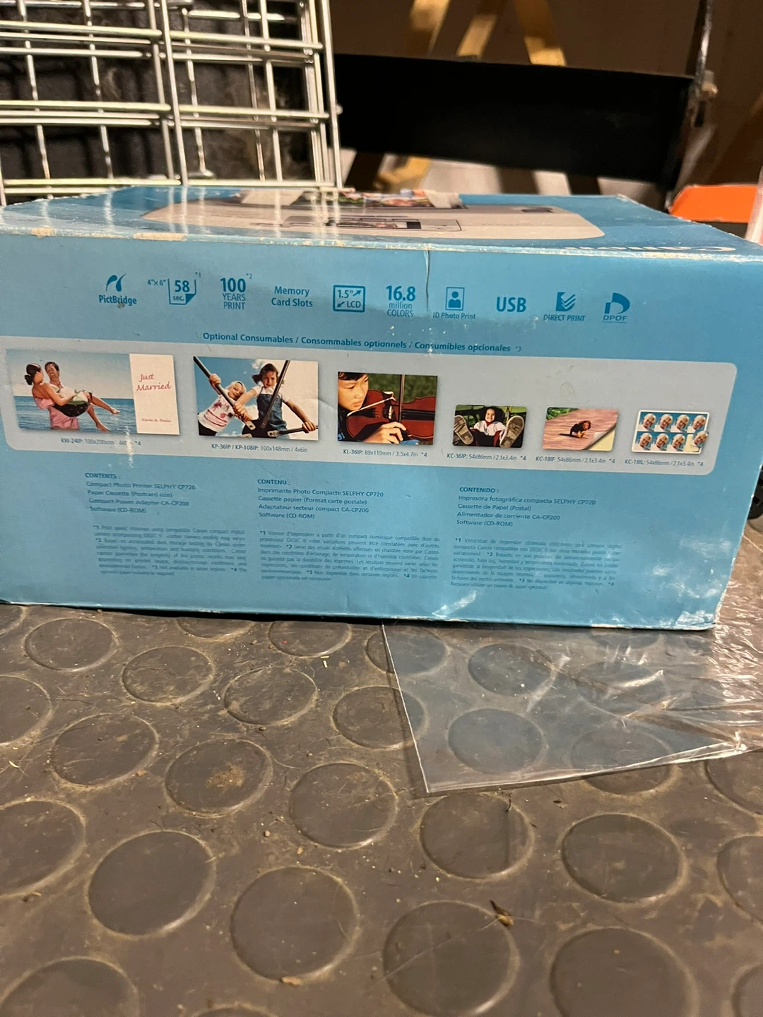 Canon SELPHY CP720 Photo Printer - photo 2