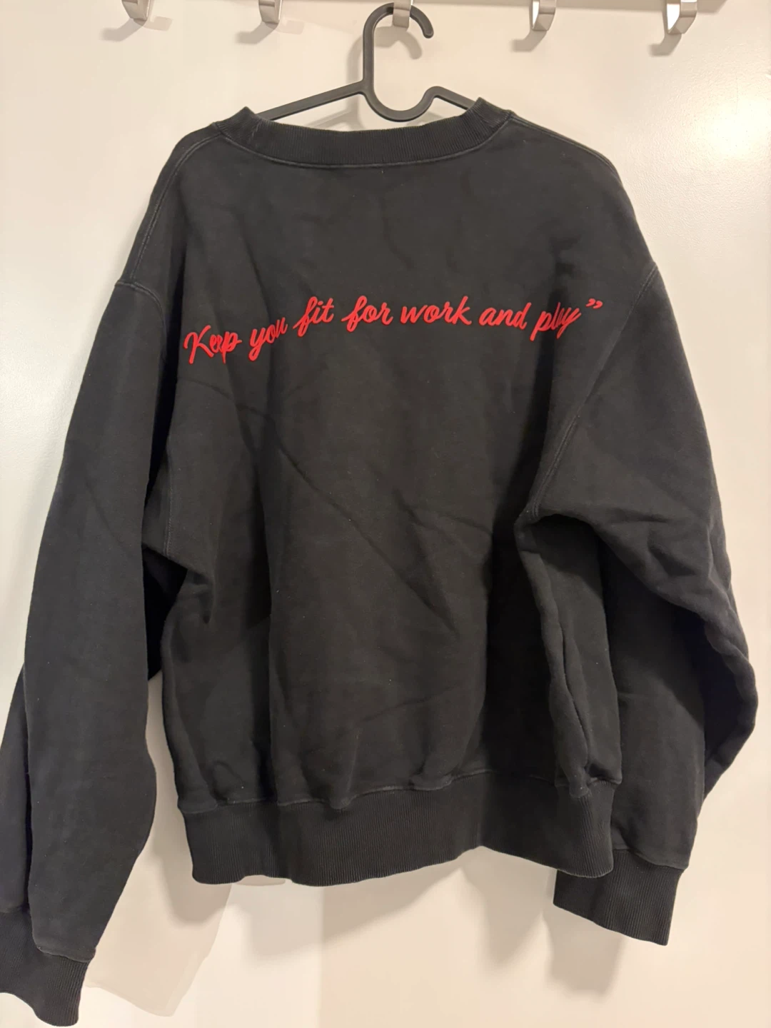 MOUSSY / Black Crewneck Sweatshirt - photo 2