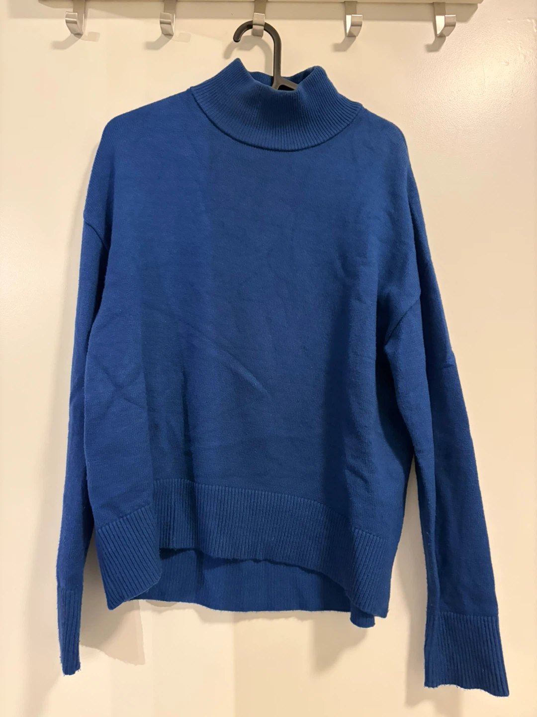 OAK+FORT / Blue Turtleneck Sweater