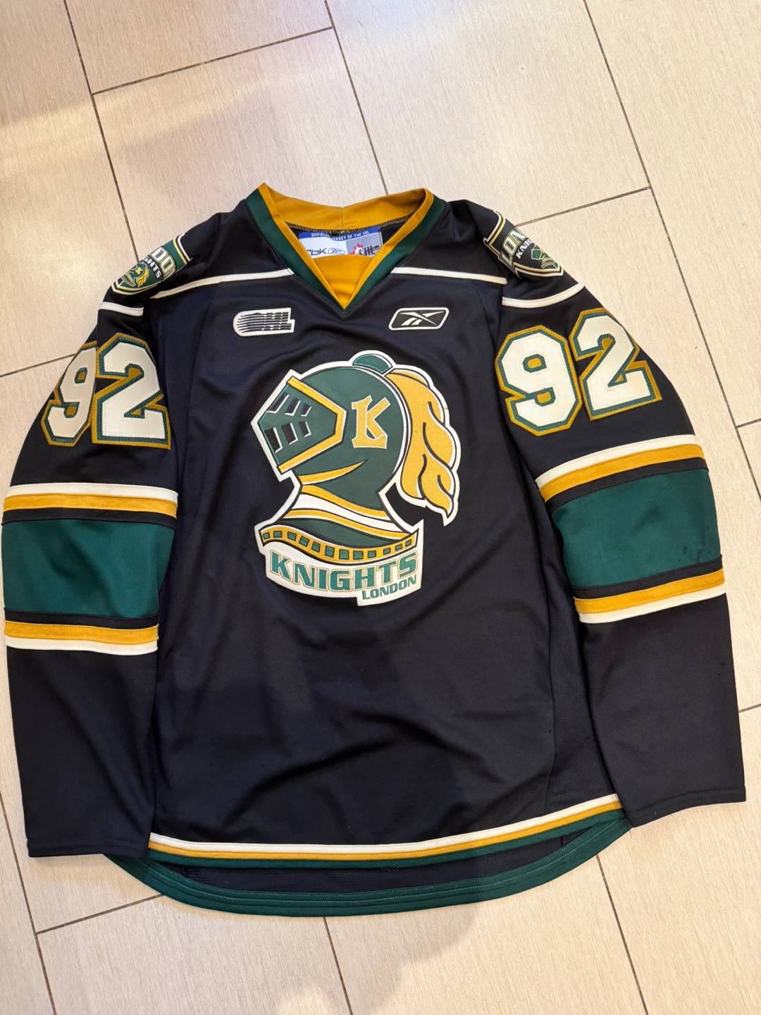 Signed Daniel Erlich London Knights Jersey