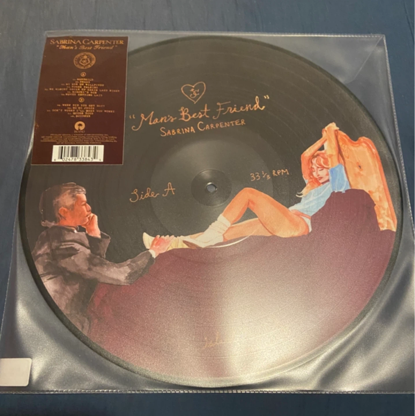 Sabrina Carpenter "Man's Best Friend" Picture Disc Vinyl