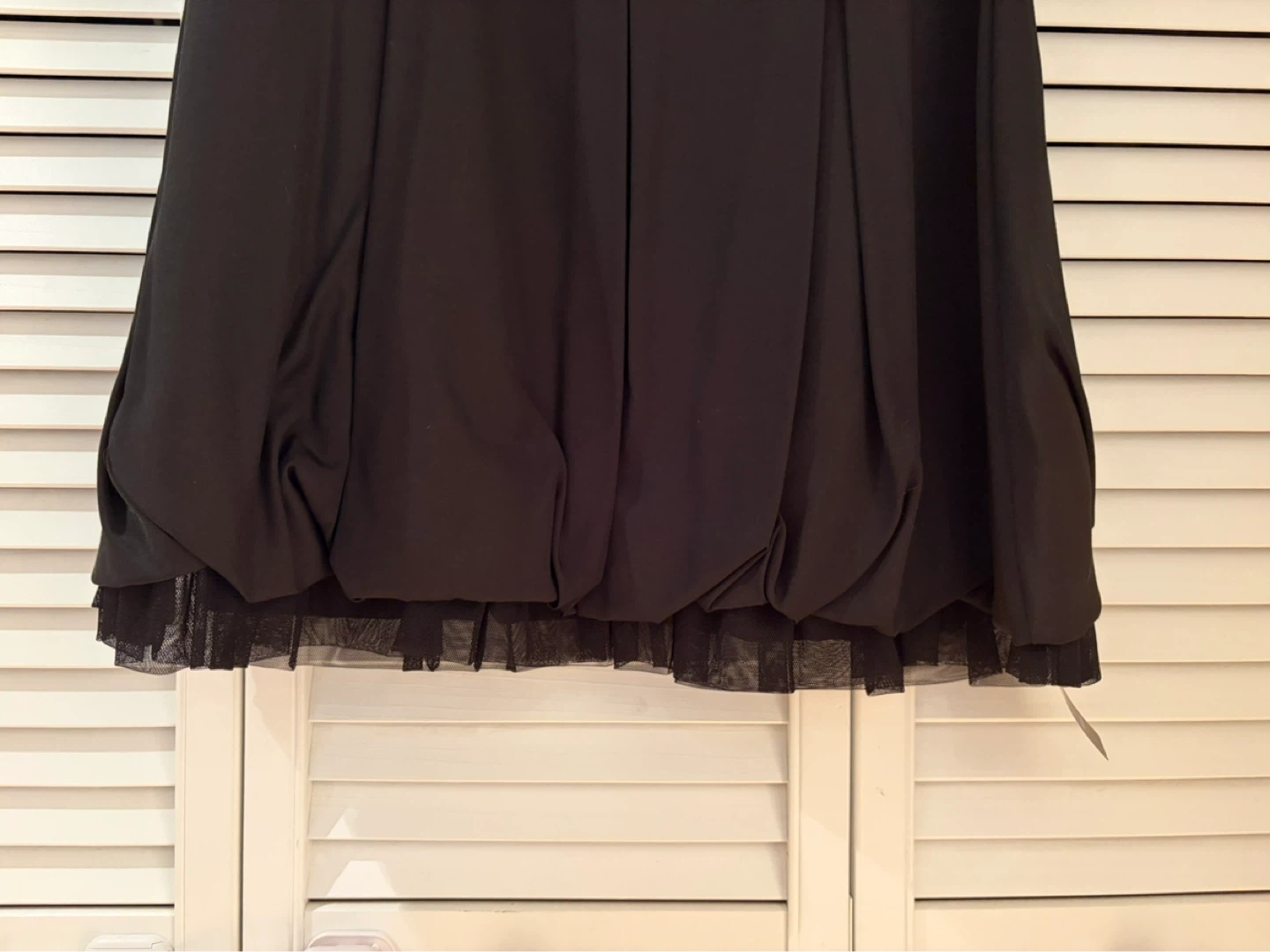 🧡 New! Korean brand Charmane Black Dress with Sequin Belt - photo 3