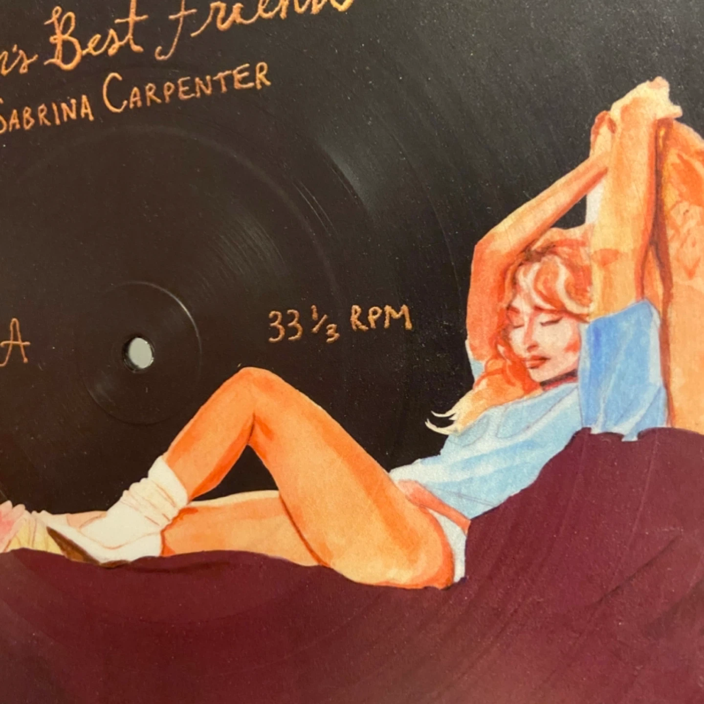 Sabrina Carpenter "Man's Best Friend" Picture Disc Vinyl - photo 4