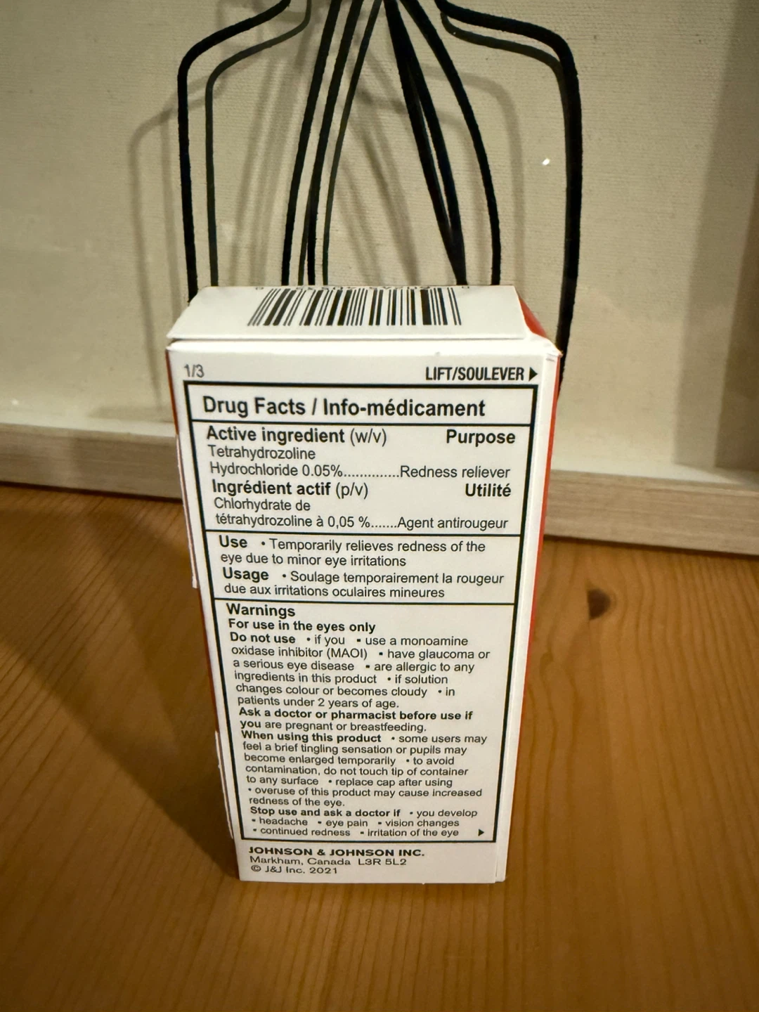 Visine Original Red Eye Eye Drops - photo 2