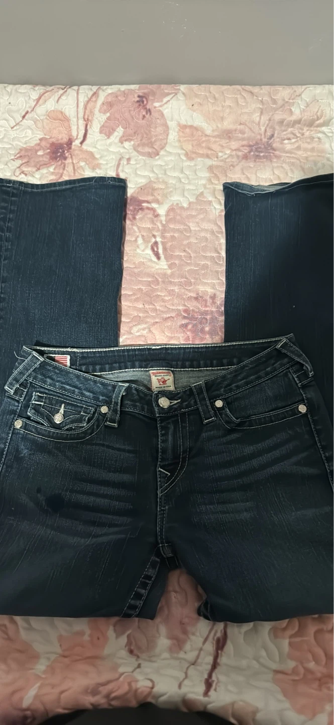 True Religion Brand bootcut Jeans Womens Size 32 - photo 2