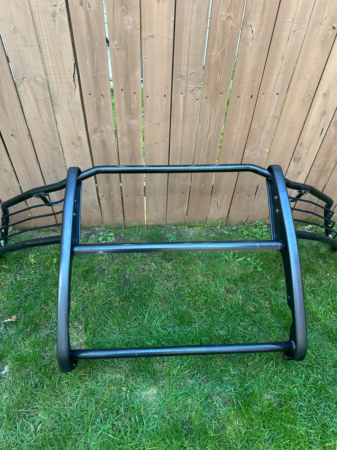 Black Truck Grille Guard Bull Bar - photo 3