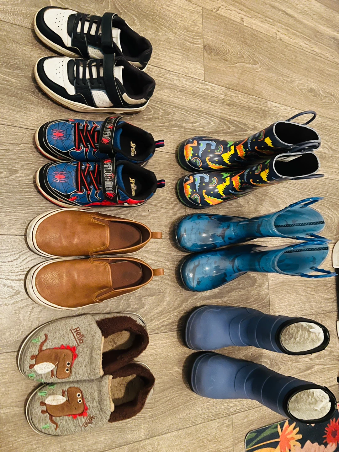 All of them are $15 ( Size 13 little kid & 1 big kid)