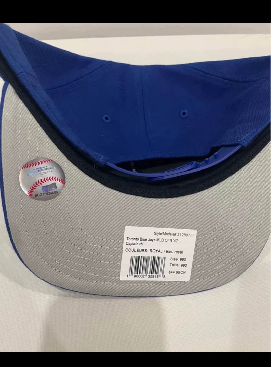 47 Brand Toronto Blue Jays MLB Captain Snapback Hat - photo 4