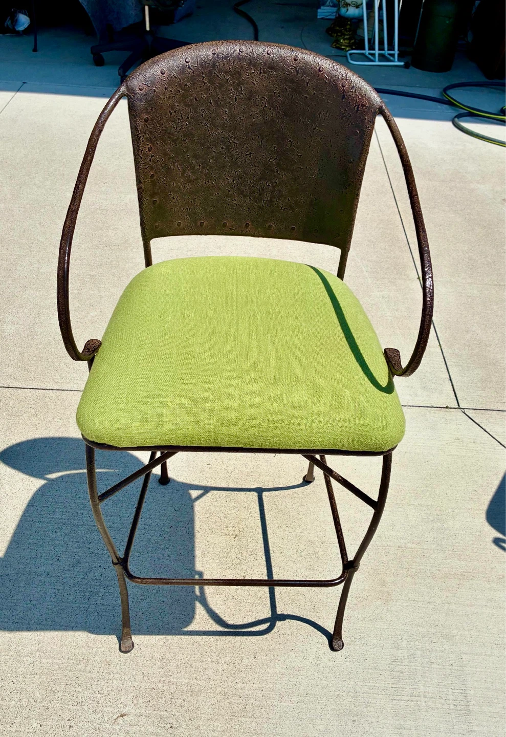 Wrought Iron Bar Stools - photo 3