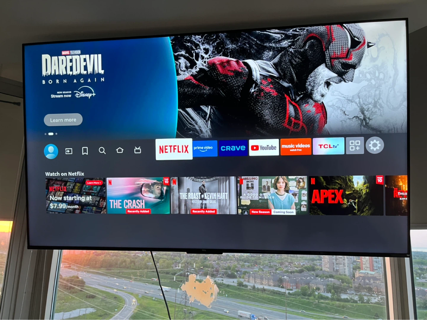 TCL 65-Inch Class S4 4K LED Smart TV with Fire TV (65S450F-CA)