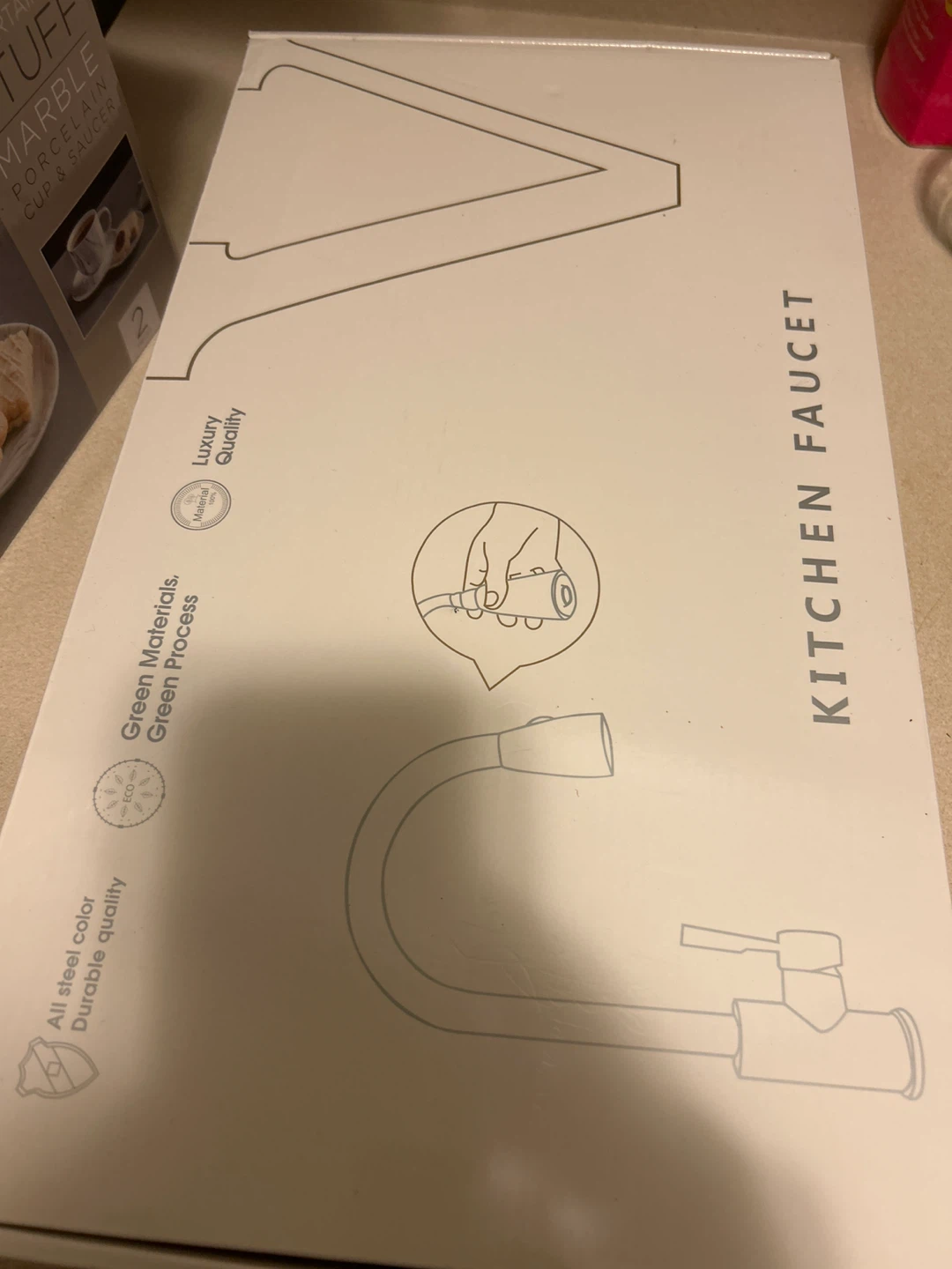 Kitchen Faucet - Stainless Steel
