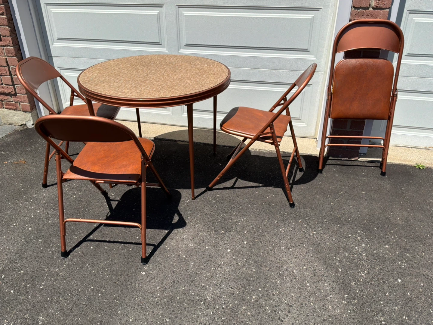 Folding Table and Chairs Set