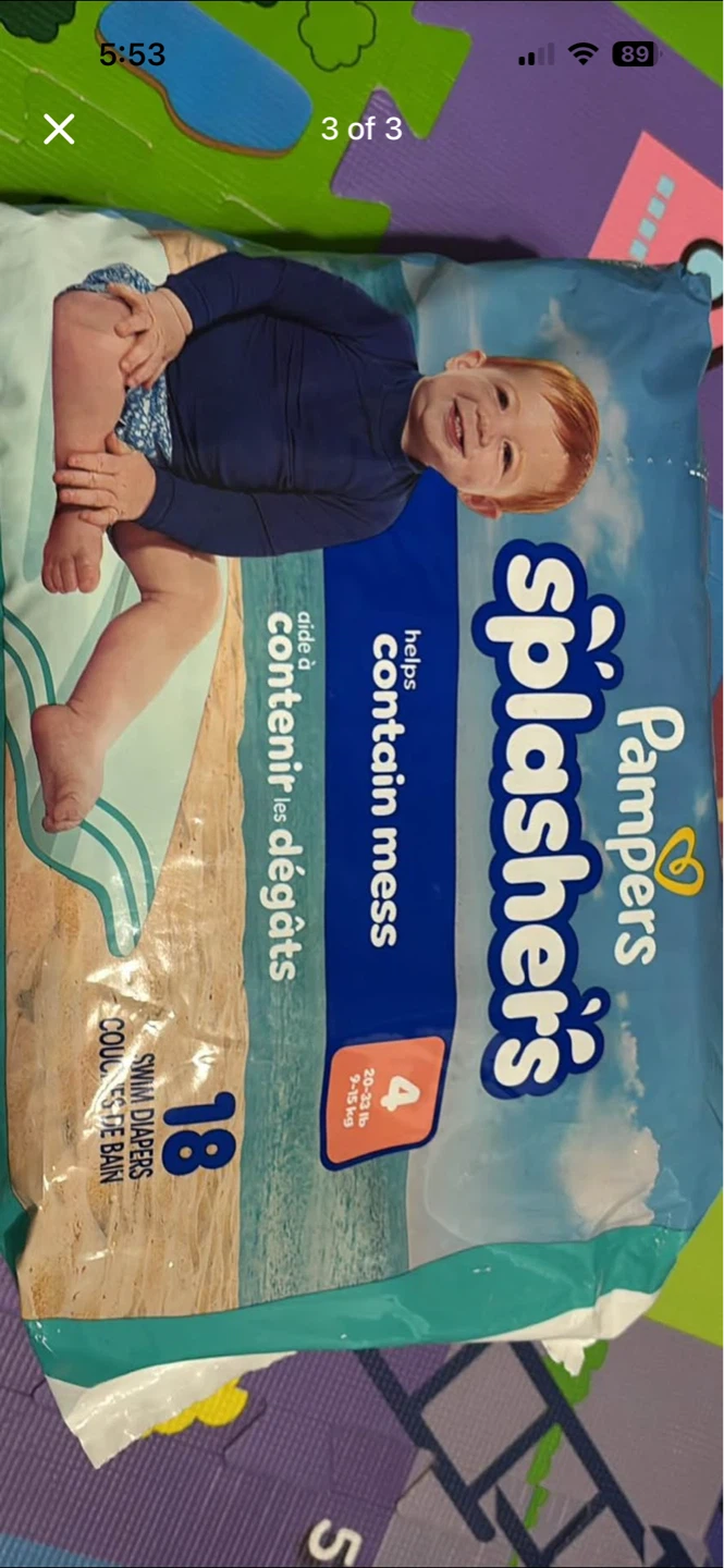 Pampers Diapers Size 4 + Swim diapers - photo 3