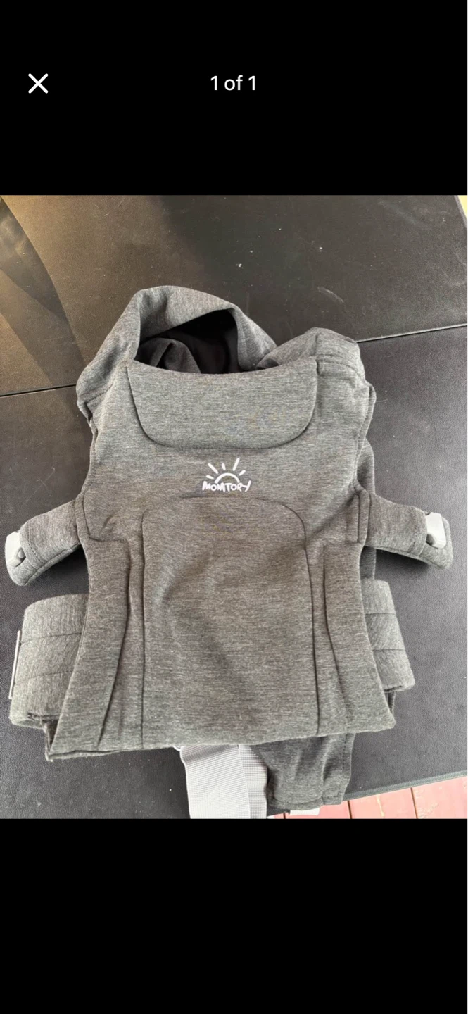 MOMTORY Grey Baby Carrier