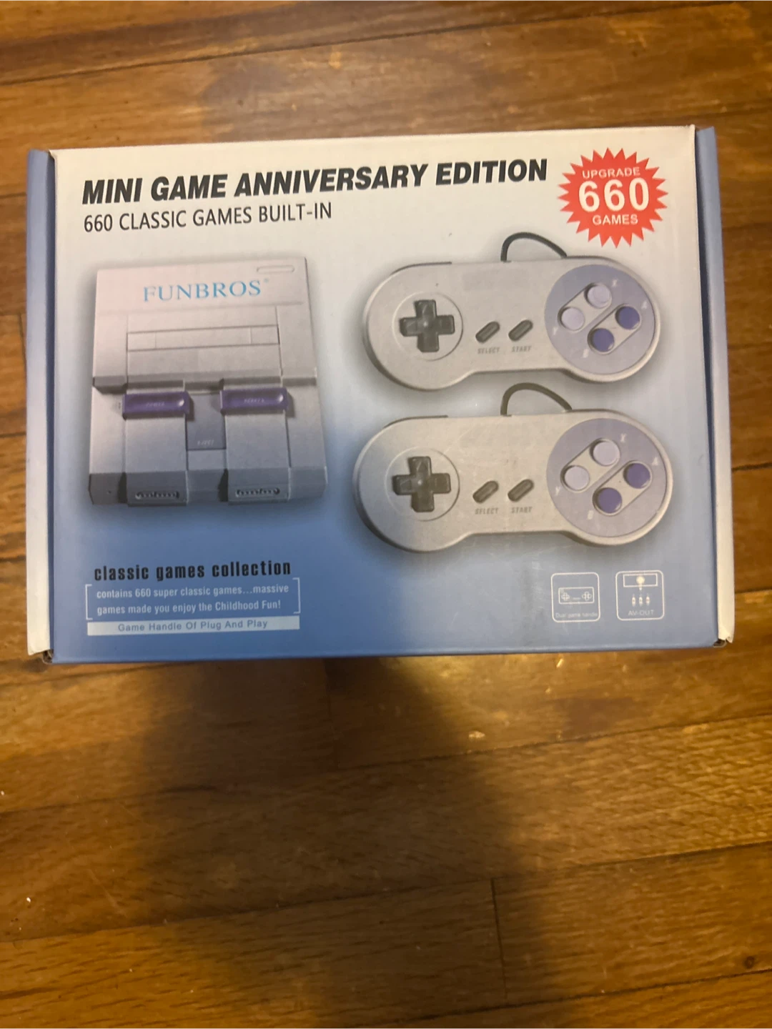 FunBros Mini Game Anniversary Edition Console