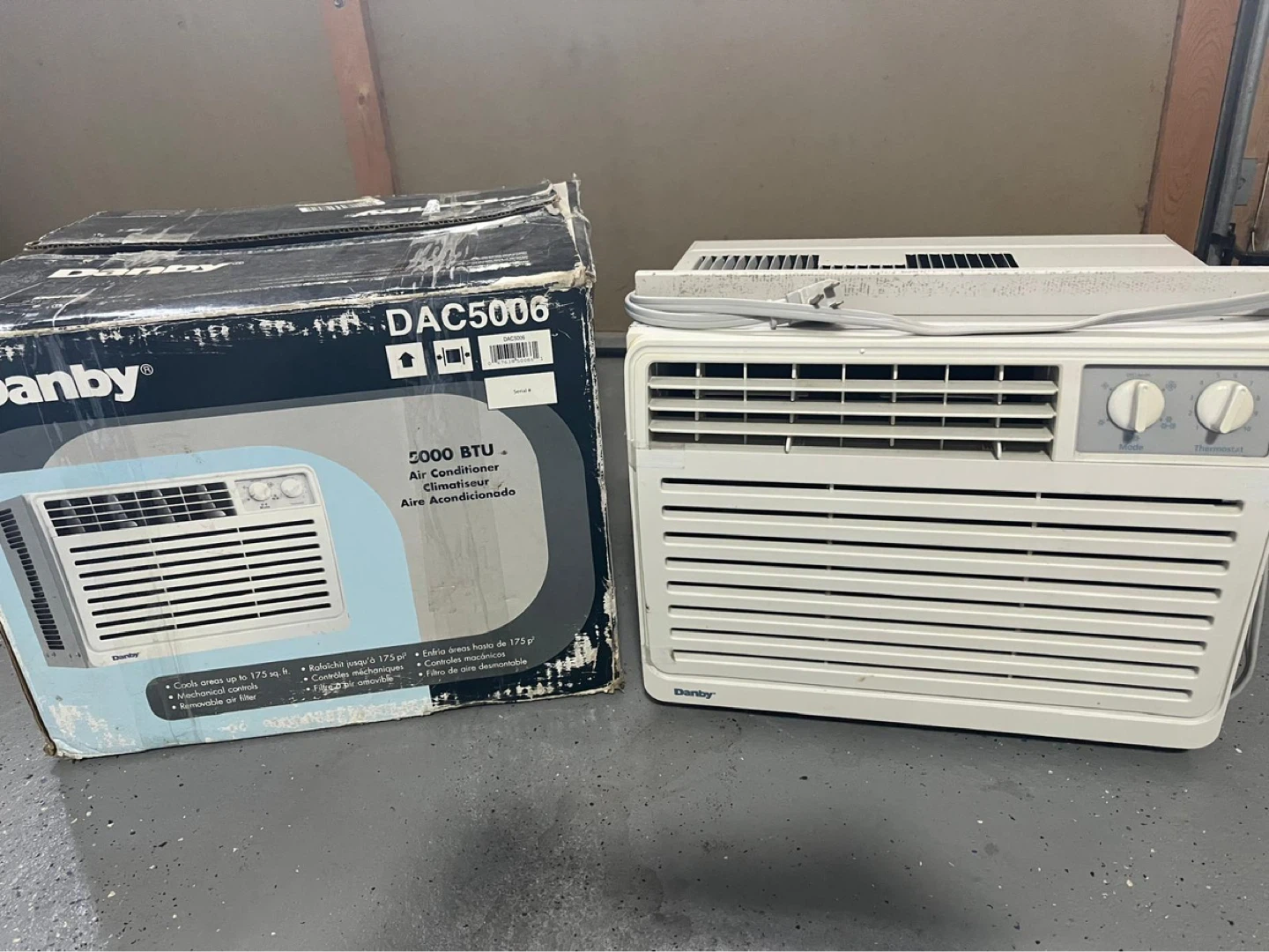 Danby DAC5006 5000 BTU Window Air Conditioner
